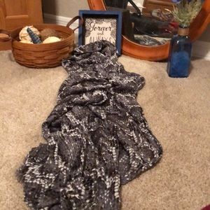 Large multi colored scarf from BR